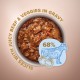 Club 4 Paws Premium Selection Консервы для взрослых собак мелких пород с говядиной и овощами в соусе