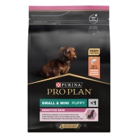 Pro Plan Small & Mini Sensitive Skin Puppy Сухий корм для цуценят дрібних порід з лососем