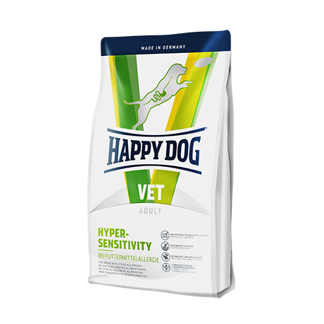 Happy Dog VET Diet Hypersensitivity Дієтичний повнораційний корм для дорослих собак при харчовій алергії та непереносимості