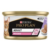 Pro Plan Delicate Консервы для кошек с чувствительным пищеварением мусс с индейкой