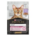 Pro Plan Nutrisavour Delicate Консервы для кошек с чувствительным пищеварением c индейкой кусочки в подливе