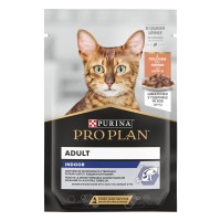 Pro Plan Nutrisavour Housecat Консерви для домашніх котів з лососем шматочки у підливі