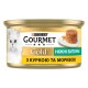 Gourmet Gold Консерви для дорослих кішок ніжні биточки з куркою та морквою