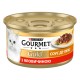 Gourmet Gold Соус Де-Люкс Консерви для дорослих кішок з яловичиною шматочки в соусі
