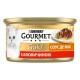 Gourmet Gold Соус Де-Люкс Консерви для дорослих кішок з шматочками яловичини в соусі