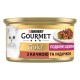 Gourmet Gold Консерви для дорослих кішок з качкою та індичкою шматочки у підливі