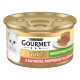 Gourmet Gold Консерви для дорослих кішок з качкою морквою та шпинатом шматочки в паштеті