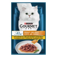 Gourmet Perle Консерви для дорослих кішок з філе курки