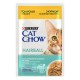 Cat Chow Hairball Консерви для виведення вовни у кішок з куркою та зеленою квасолею в желе