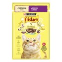 Friskies Консервы для взрослых кошек с ягненком кусочки в подливе