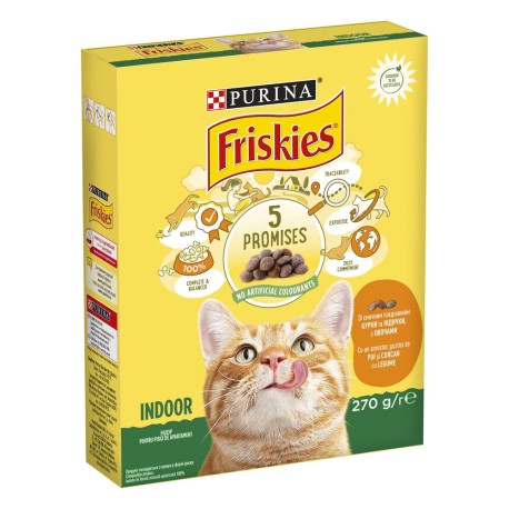 Friskies Indoor Сухий корм для дорослих кішок