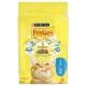 Friskies Сухой корм для взрослых кошек с лососем и овощами