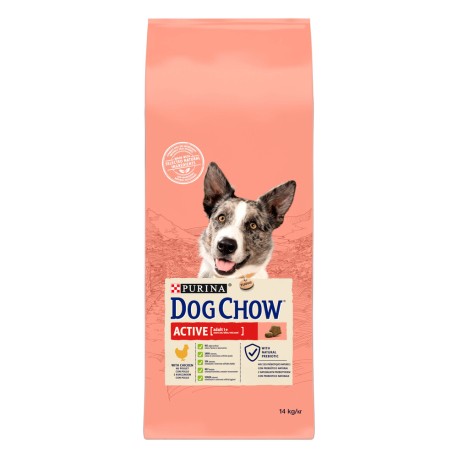 Dog Chow Active Сухой корм для активных собак с курицей