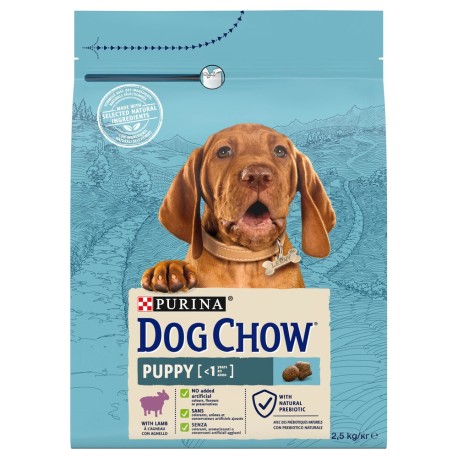 Dog Chow Puppy Lamb Сухий корм для цуценят з ягнятком