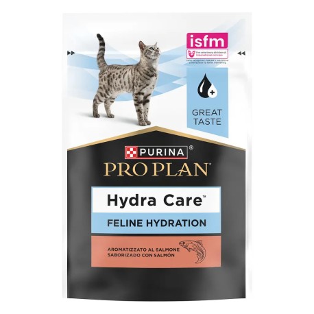 Pro Plan Veterinary Diets Hydra Care Лечебные консервы для кошек способствующие увеличению потребления воды с лососем