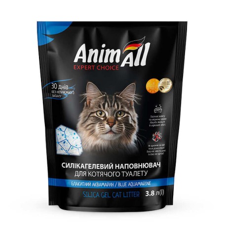 AnimAll Expert Choice Cиликагелевий наповнювач для котячого туалету