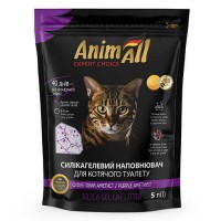 AnimAll Expert Choice Premium Amethyst Силикагелевый наполнитель для кошачьего туалета