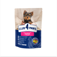 Club 4 Paws Premium Puppies Mini & Small Breeds Chicken Сухий корм для цуценят малих та мініатюрних порід з куркою