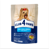 Club 4 Paws Premium Adult Mini & Small Breeds Salmon Сухий корм для дорослих собак малих та мініатюрних порід з лососем