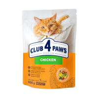 Club 4 Paws Premium Adult Cats 7+ Chicken Сухий корм для дорослих кішок від 7 років
