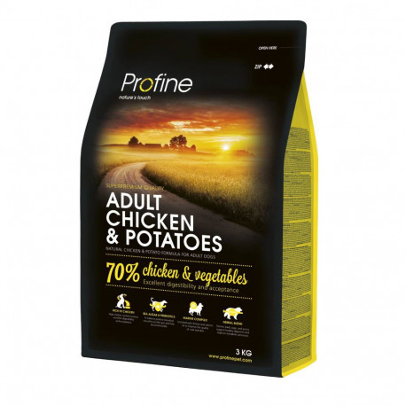 Profine Dog Adult Chicken and Potatoes Сухий корм для дорослих собак з куркою та картоплею