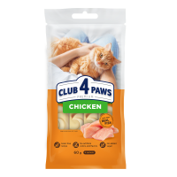 Club 4 Paws Premium Крем ласощі для кішок з куркою
