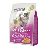 Profine Cat Adult Derma Salmon and Rice Сухой корм для взрослых кошек с лососем и рисом