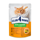 Club 4 Paws Premium Консерви для дорослих кішок з куркою у соусі від 7 років