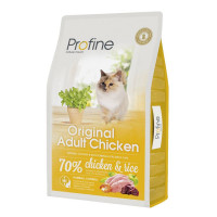 Profine Cat Adullt Original Chicken and Rice Сухий корм для дорослих кішок з куркою та рисом