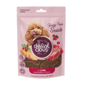 Delickcious Yummy Paws Snack Ласощі для собак з ягнятком, бататом та журавлиною