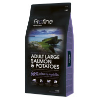 Profine Dog Adult Large Salmon and Potatoes Сухий корм для дорослих собак великих порід з лососем та картоплею