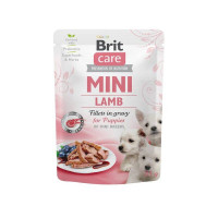 Brit Care Dog Puppy Mini Lamb Fillets in gravy Консервы для щенков мелких пород с ягненком в соусе