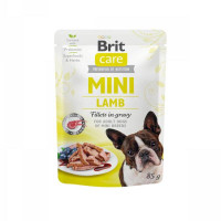 Brit Care Dog Adult Mini Lamb Fillets in gravy Консервы для взрослых собак мелких пород с ягненком в соусе