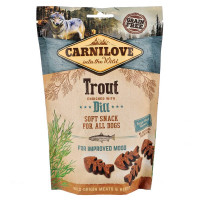 Carnilove Dog Semi-Moist Trout with Dill Ласощі для дорослих собак з фореллю та кропом
