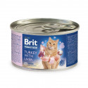 Brit Premium Cat Adult by Nature Консерви для дорослих кішок з індичкою та печінкою
