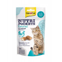 GimCat Nutri Pockets Dental with Poultry Лакомства для кошек с домашней птицей