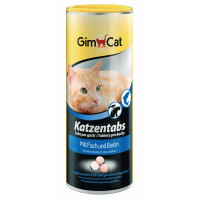 GimCat Katzentabs Вітаміни для кішок з рибою та біотином
