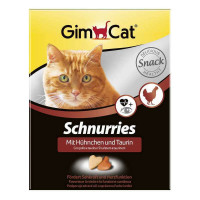 GimCat Schnurries Витамины для кошек с таурином и курицей