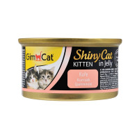 GimCat ShinyCat Kitten Консервы для котят с курицей в желе