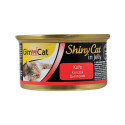 GimCat ShinyCat in Jelly Консерви для дорослих кішок з куркою в желе