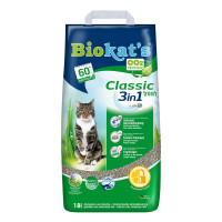 BioKat's Classic Fresh Комкующийся наполнитель с ароматом весенних трав