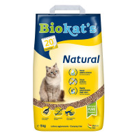 BioKat's Natural Наповнювач, що комкується, для котячого туалету