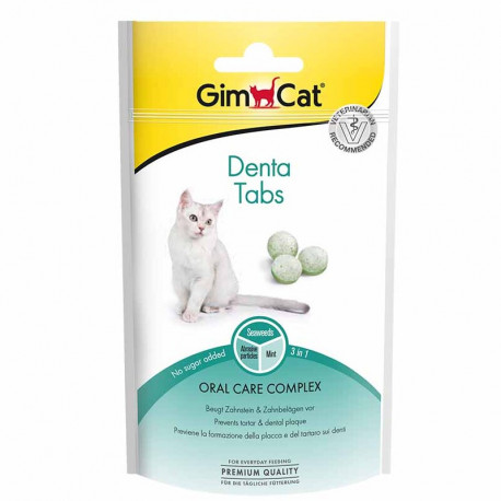 GimCat Every Day Denta Tabs Ласощі для котів Здоров'я зубів