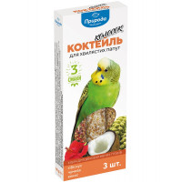 Природа Колосок Коктейль для волнистых попугаев с гибискусом чумизой и кокосом