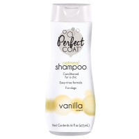 8in1 Perfect Coat Oatmeal Shampoo Vanilla Шампунь для раздраженной кожи у собак