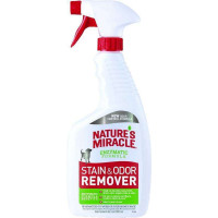 8in1 Natures Miracle Stain and Odor Remover Spray Уничтожитель пятен и запаха собак
