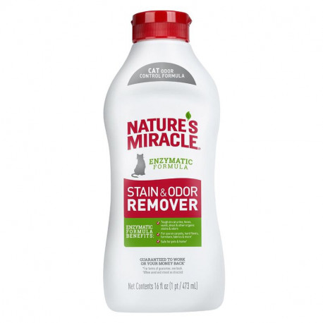 8in1 Natures Miracle Stain and Odor Remover Уничтожитель пятен и запаха кошек