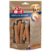 8in1 Triple Flavour Ribs Лакомства для собак ребрышки с тройным вкусом