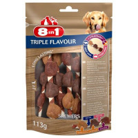 8in1 Triple Flavour Skewers Лакомства для собак шашлычки с тройным вкусом
