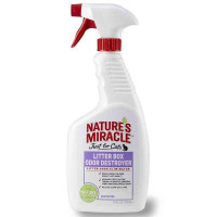 8in1 Natures Miracle Litter Box Odor Destroyer Спрей для устранения запаха кошачьего туалета
